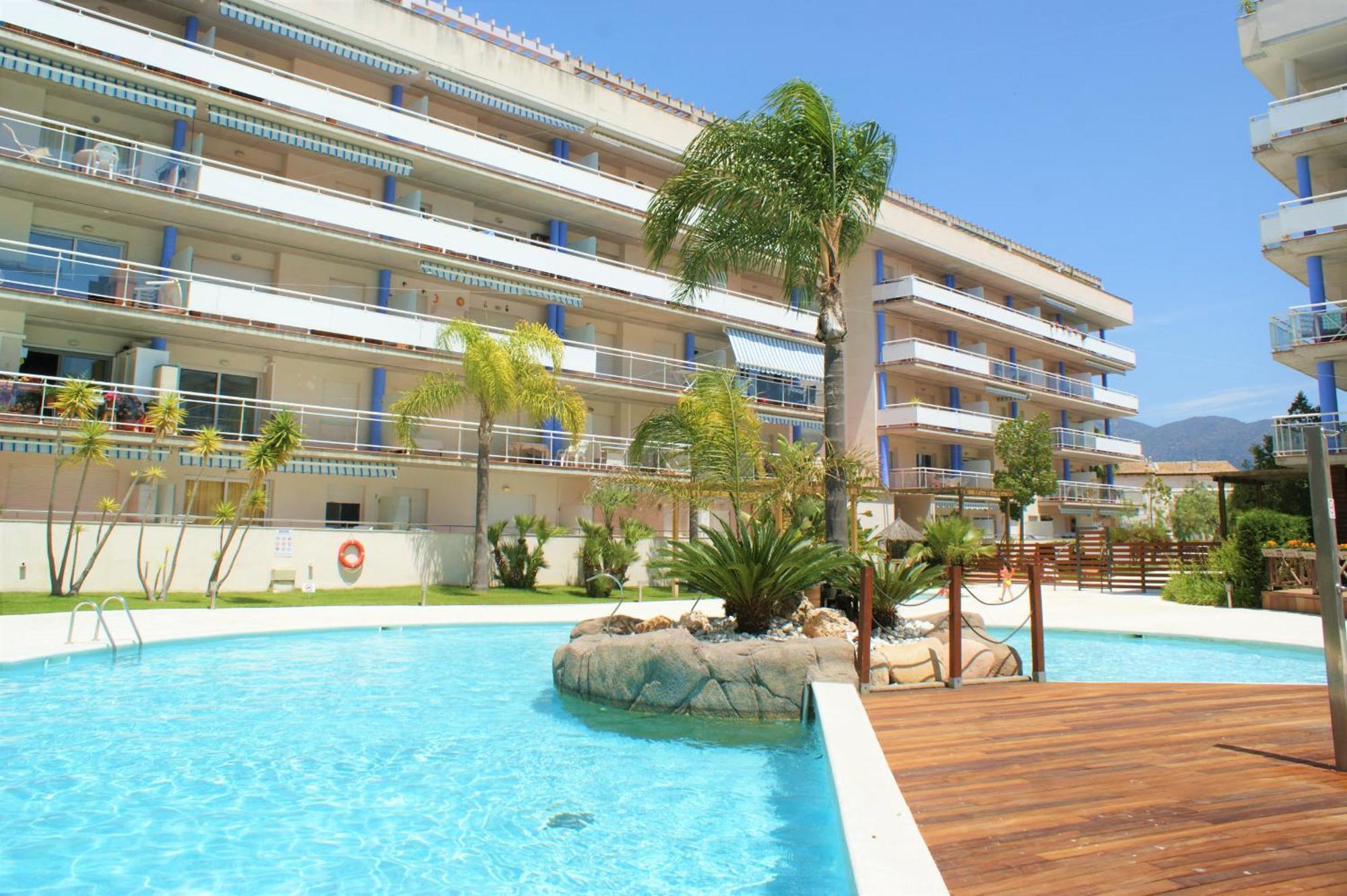 Bonito Piso En Roses Con Piscina Y Parking Av-66 Apartment Luaran gambar