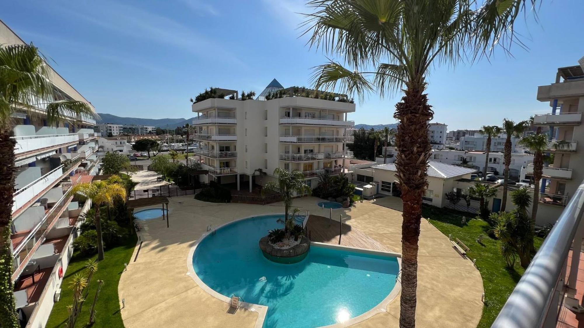 Bonito Piso En Roses Con Piscina Y Parking Av-66 Apartment Luaran gambar